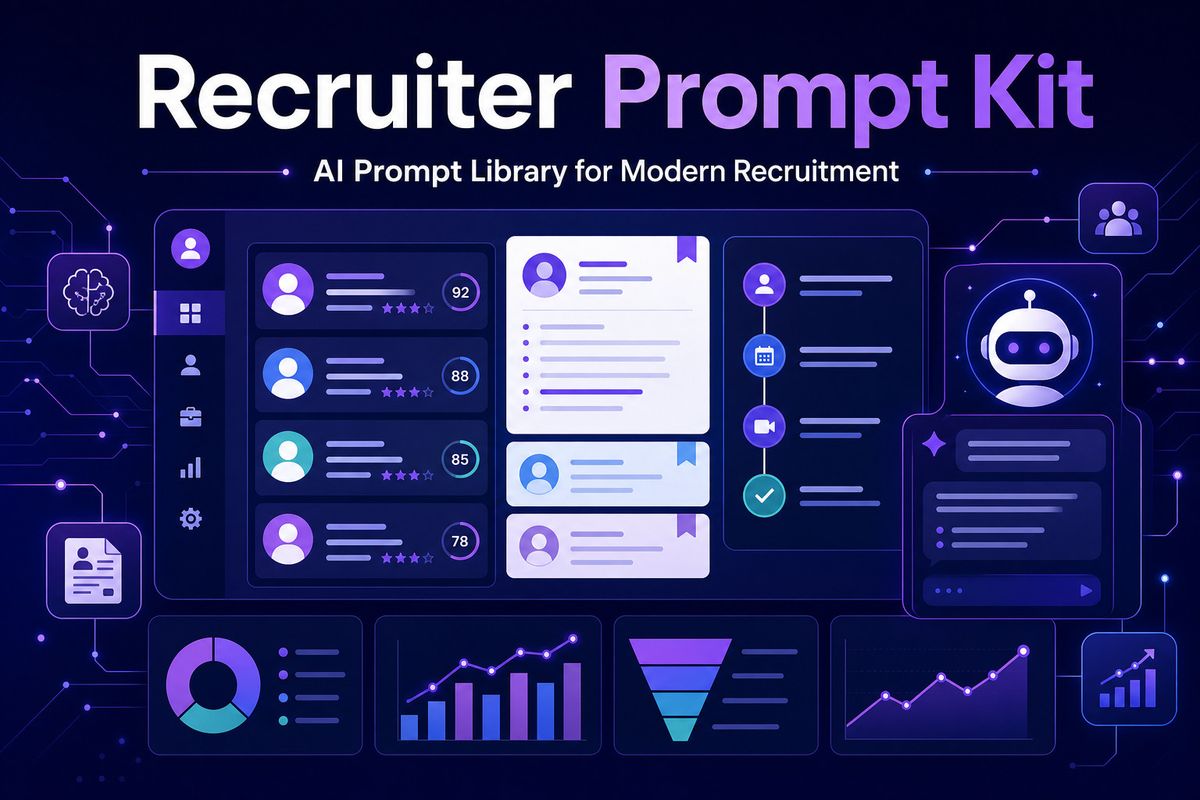 Capa do produto Recruiter Prompt Kit